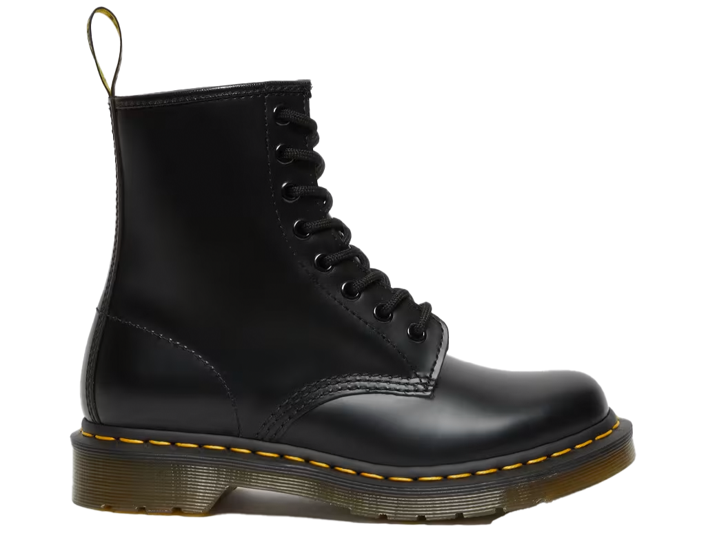 Dr. Martens 1460 Smooth Leather Lace Up Boot Black Ick Store
