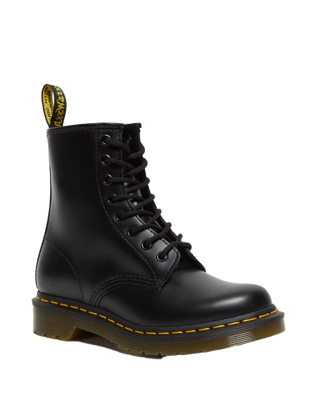 Dr. Martens 1460 Smooth Leather Lace Up Boot Black