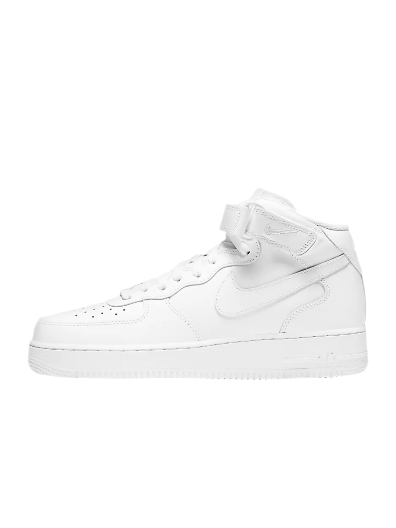 Air force 1 triple white mid discount